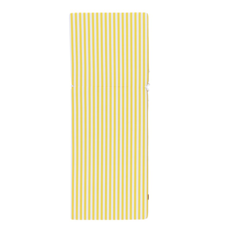 Матрас для шезлонга (Yellow-Stripe-подголовник)