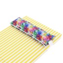 Матрас для шезлонга (Yellow-Stripe-подголовник)