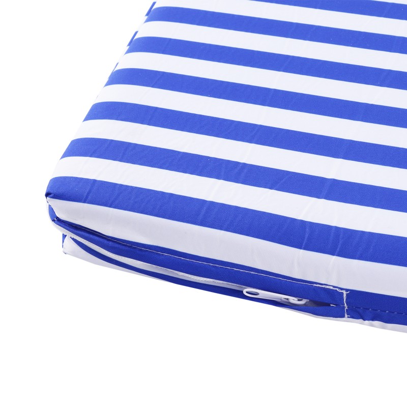 Матрас для шезлонга (Blue-Stripe-подголовник) MALURRE