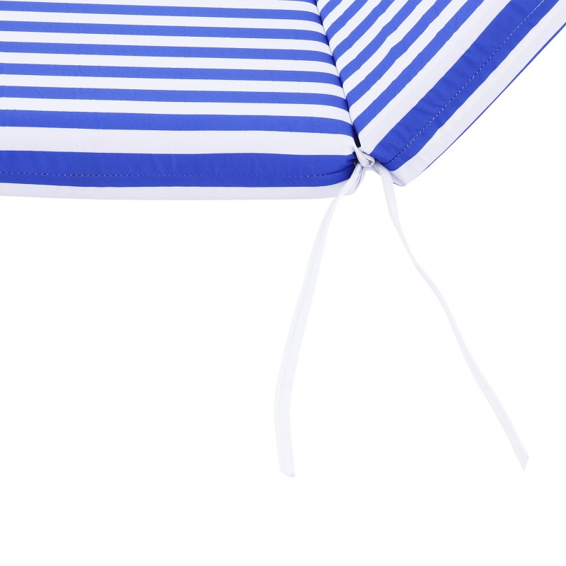 Матрас для шезлонга (Blue-Stripe-подголовник) MALURRE