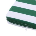 Матрас для шезлонга (Зеленая-Полоса-подголовник)