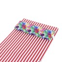 Матрас для шезлонга (Red-Stripe-подголовник)