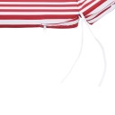 Матрас для шезлонга (Red-Stripe-подголовник)