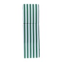 Матрас для шезлонга (зелено-белая- полоса)