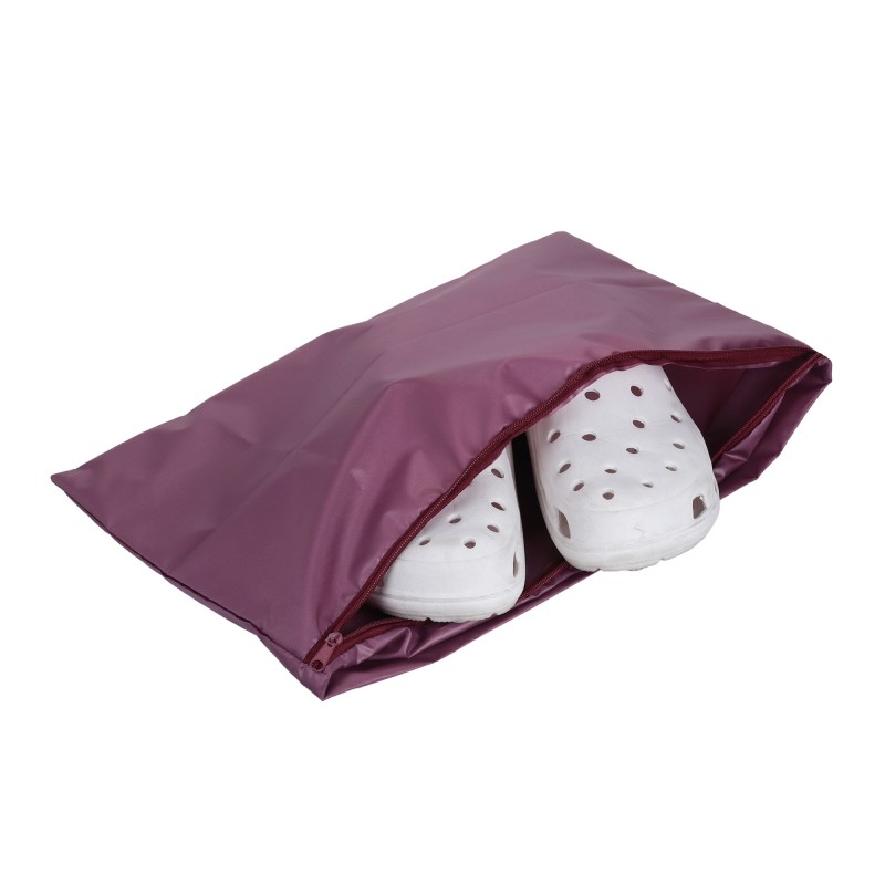 Водонепроницаемый чехол для обуви на молнии 47х29 см. (голубой, бордовый, синий)