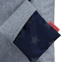 Сумка-шоппер grey stars