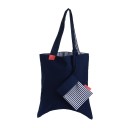 Сумка-шоппер denim strip