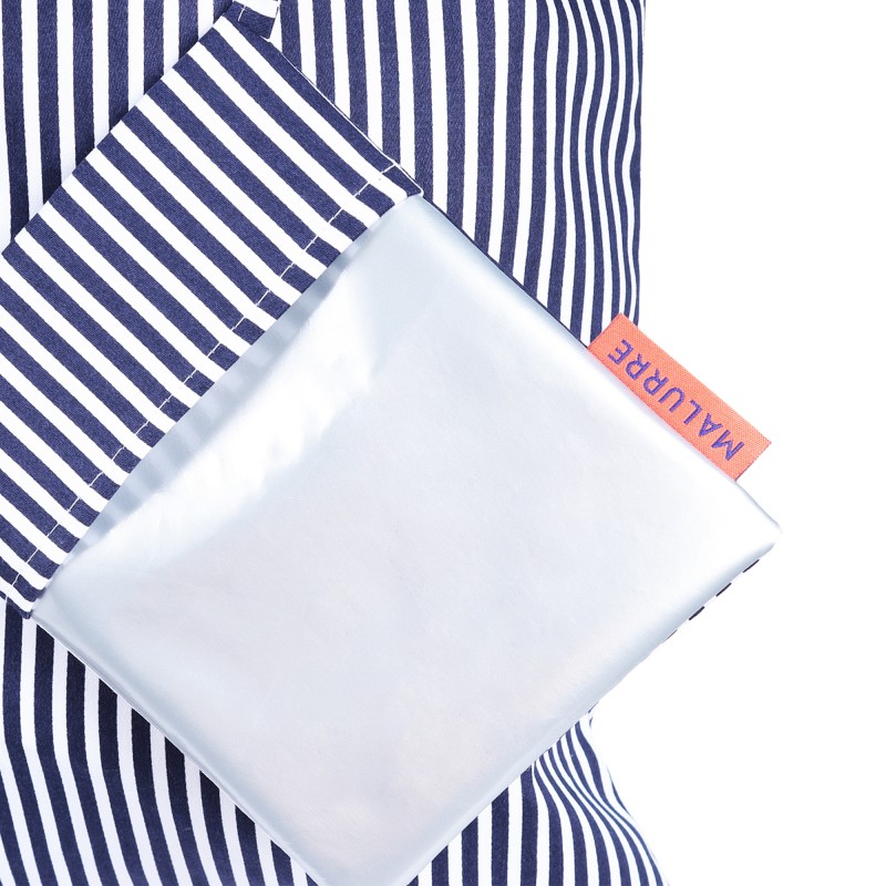 Сумка-шоппер silver strip