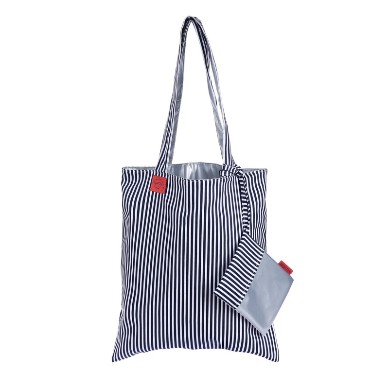 Сумка-шоппер silver strip