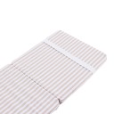 Матрас для шезлонга белая бежевая полоса Beige-Stripe 