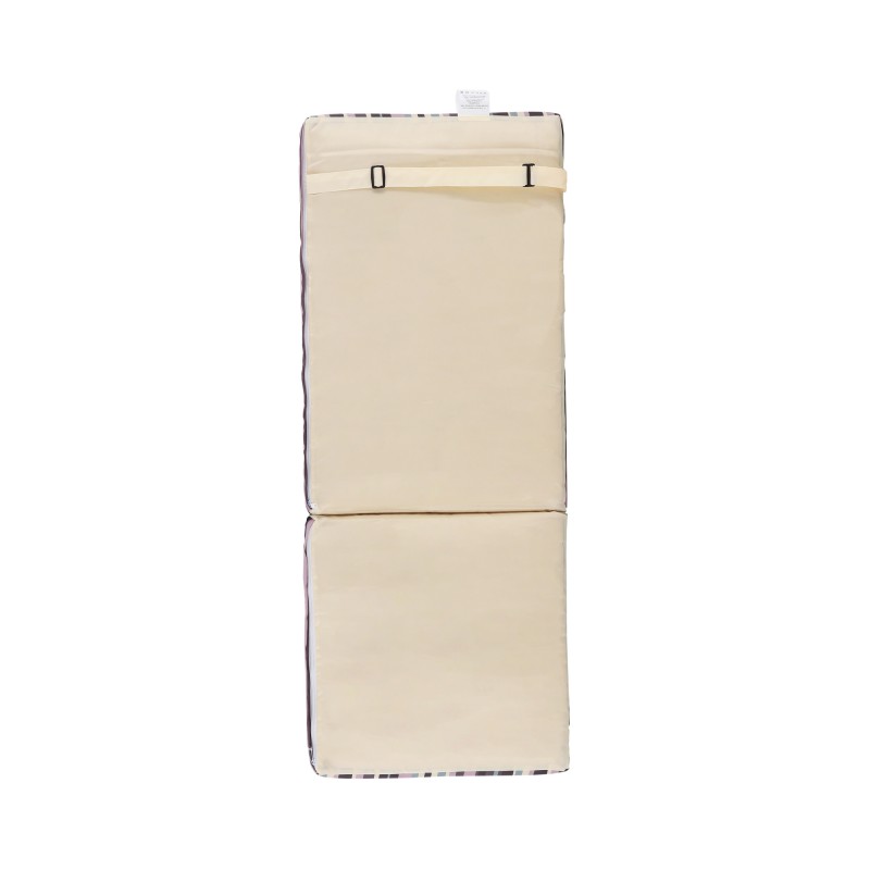 Матрас-подушка на кресло полоски (сиреневый) 