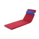 Матрас для шезлонга (Красный-подголовник) 