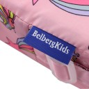 Детское сиденье-бустер (подушка) на стул BelbergKids BK-01 (цвет розовый)