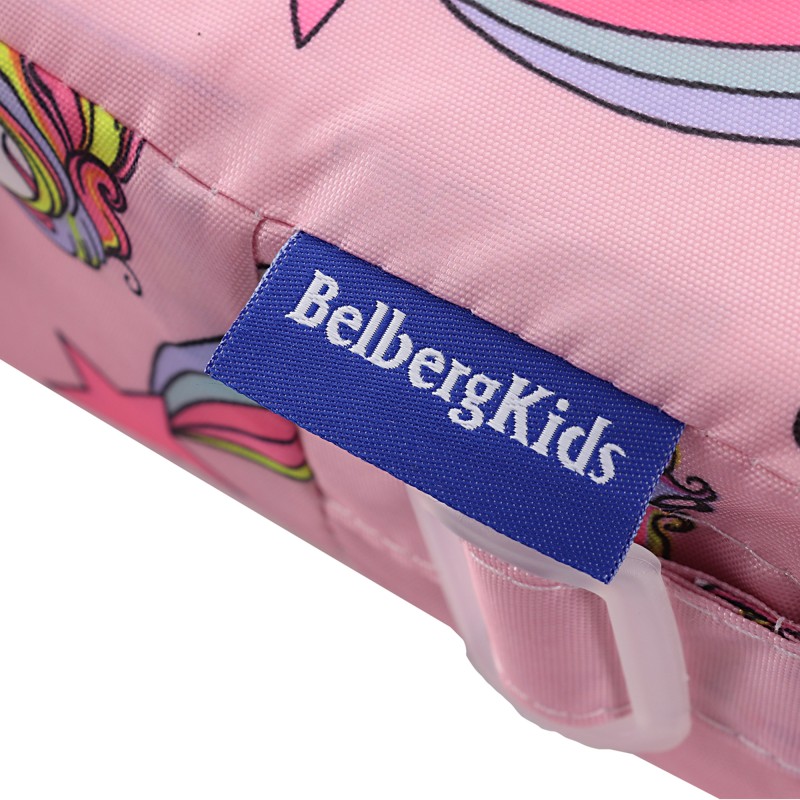 Детское сиденье-бустер (подушка) на стул BelbergKids BK-01 (цвет розовый)