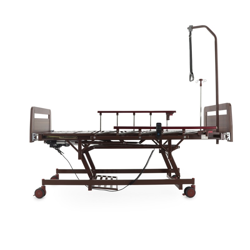 Кровать электрическая Med-Mos DB-6 (ЛДСП венге) с аккумулятором и удлинением