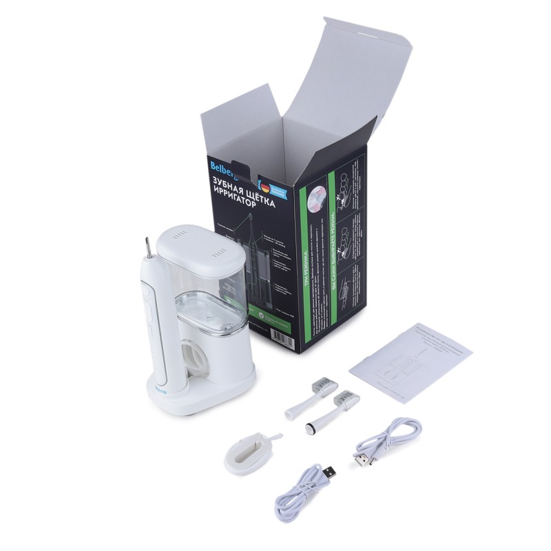 Зубная щетка ирригатор ABB889 Belberg белый