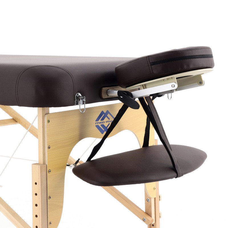 Массажный стол складной деревянный Med-Mos JF-AY01 2-х секционный