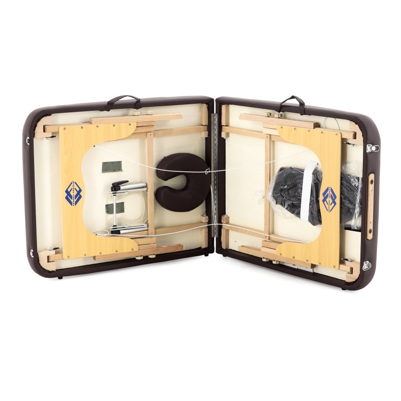 Массажный стол складной деревянный Med-Mos JF-AY01 2-х секционный