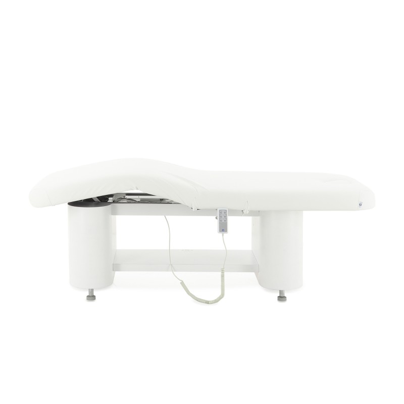 Массажный стол электрический Med-Mos ММКМ-2 (КО-152.1Д) белый, с подогревом ложа (S)