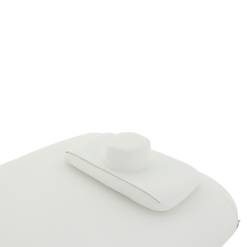 Массажный стол электрический Med-Mos ММКМ-2 (КО-152.1Д) белый, с подогревом ложа (S)