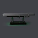 Массажный стол электрический Med-Mos ММКМ-2 (КО-159.1Д) с подогревом и регулировкой