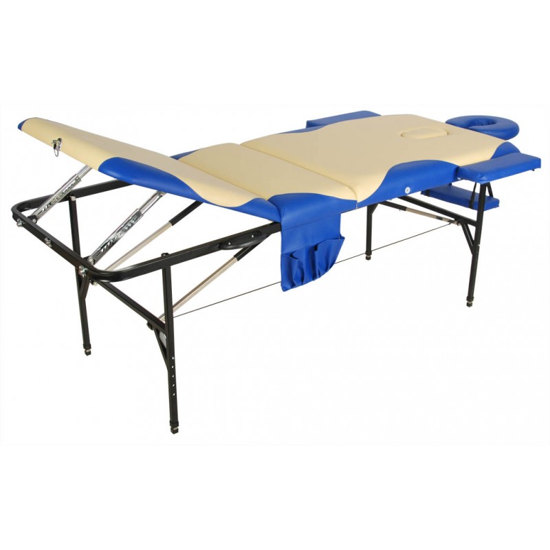 Массажный стол складной стальной Med-Mos JFST02 (МСТ104Л/114Л)