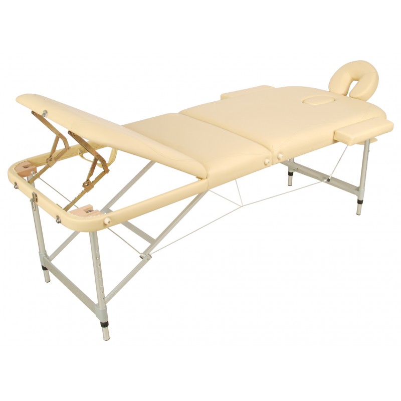 Массажный стол складной алюминиевый Med-Mos JFAL03 (3-х секционный) (PA3.20.10A)