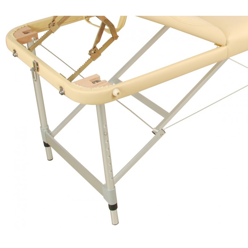 Массажный стол складной алюминиевый Med-Mos JFAL03 (3-х секционный) (PA3.20.10A)