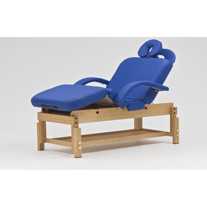 Стационарный массажный стол деревянный Med-Mos FIX-0A (МСТ)