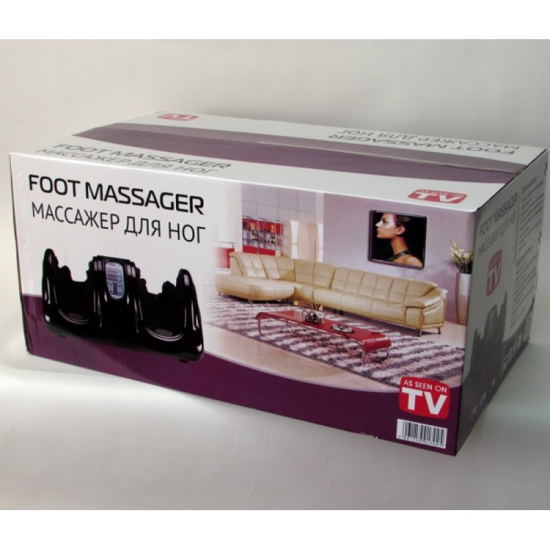 Массажер для стоп и лодыжек «БЛАЖЕНСТВО» черный (Foot Massager)