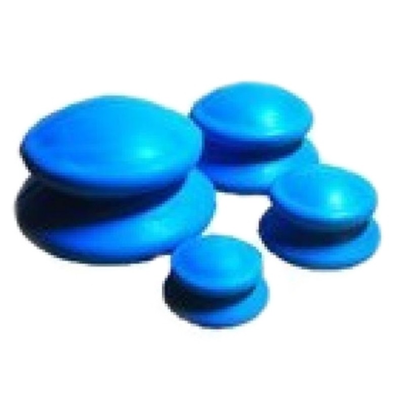 Банки для вакуумного массажа из антиаллергенной резины (4 шт/уп) Банки для вакуумного массажа из антиаллергенной резины (4 шт/уп)