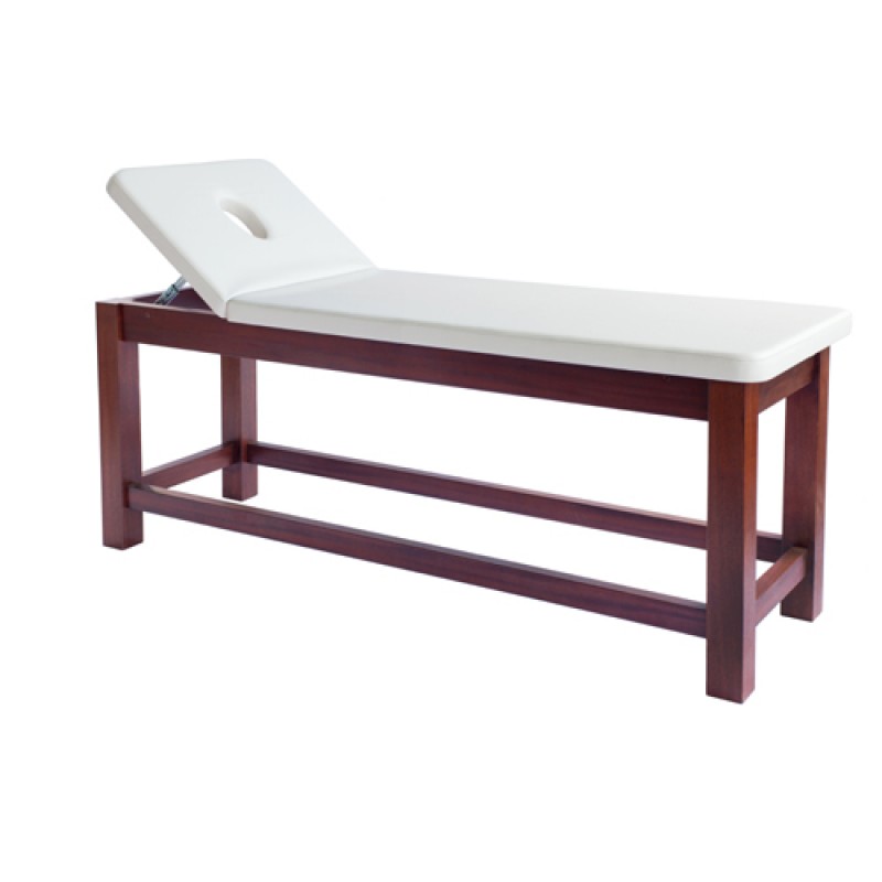 Массажная кушетка деревянная с подъемом головной секции  WCO2