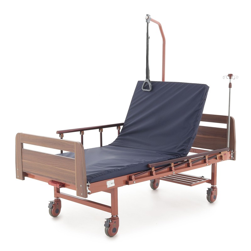 Кровать механическая (1 функция) Med-Mos E-17B (MМ-1024Д-04) (1 функция)