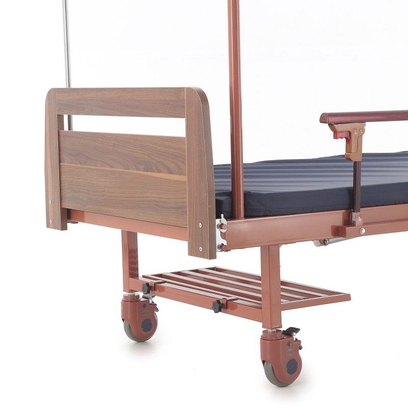 Кровать механическая (1 функция) Med-Mos E-17B (MМ-1024Д-04) (1 функция)