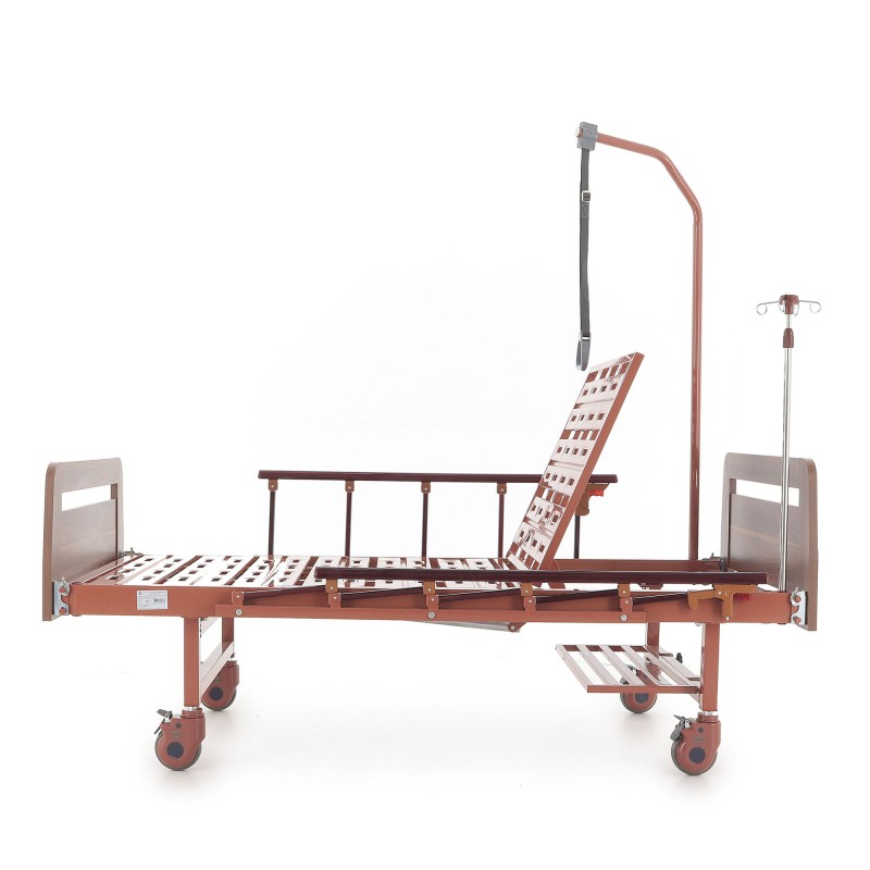 Кровать механическая (1 функция) Med-Mos E-17B (MМ-1024Д-04) (1 функция)