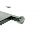 Тату-кресло (гидравлическое) MED-MOS  EUPHORIA (КО-214) механическое с возможностью поворота на 360° c подставкой в комплекте