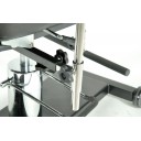 Тату-кресло (гидравлическое) MED-MOS  EUPHORIA (КО-214) механическое с возможностью поворота на 360° c подставкой в комплекте