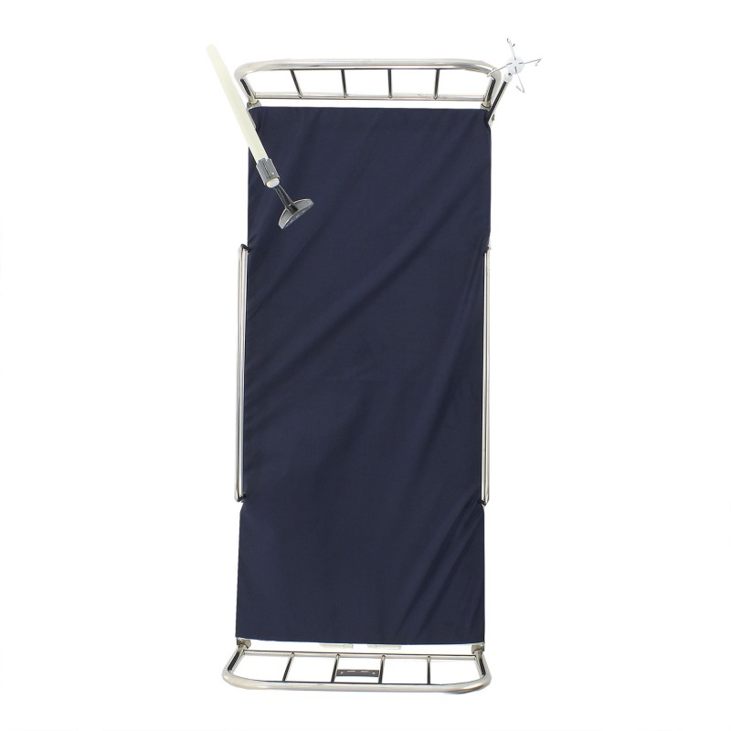 Кровать механическая Med-Mos F-8 (нержавеющая сталь)