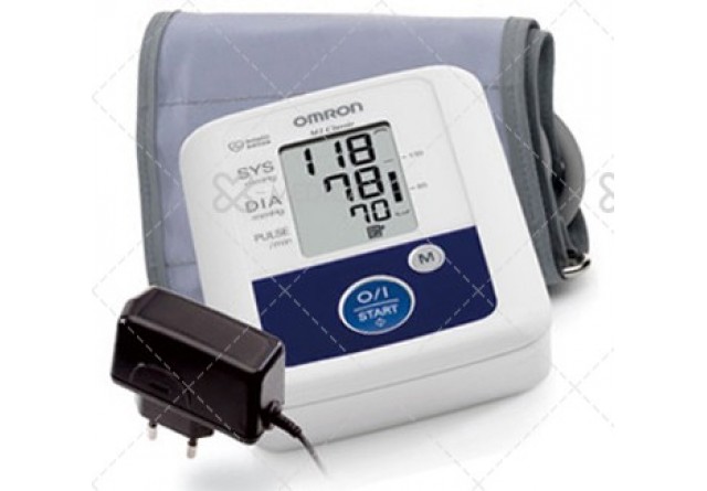 Автоматический тонометр OMRON M2 Classic (HEM-7122-ALRU) Адаптер + Универсальная манжета (HEM-7117H-ARU)