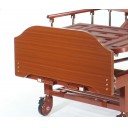 Кровать механическая Med-Mos E-8 (MM-2024Н-02) (2 функции) ЛДСП с полкой