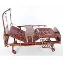 Кровать механическая Med-Mos E-8 (MM-2024Н-02) (2 функции) ЛДСП с полкой