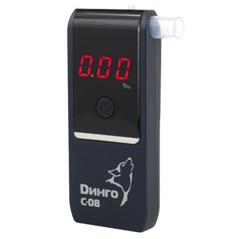 Персональный индикатор алкоголя Динго C-08 (С ХАРАКТЕРИСТИКАМИ) синий