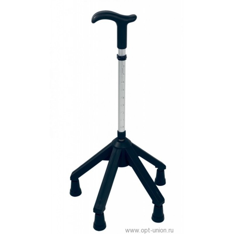 Трость четырехопорная Rebotec Квадро (эргономическая) (153)