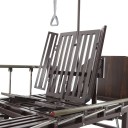 Кровать механическая Med-Mos YG-5 (ММ-5124Н-01) ЛДСП с боковым переворачиванием, туалетным устройством и функцией «кардиокресло»  с противопролежневым матрасом в комплекте