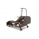 Кровать механическая Med-Mos E-45A  (ММ-5124Н-10) с боковым переворачиванием, туалетным устройством  и функцией «кардиокресло»