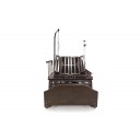 Кровать механическая Med-Mos  E-45A  (ММ-5124-01) с боковым переворачиванием, туалетным устройством и функцией