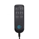 Кровать электрическая Med-Mos DB-6 (ЛДСП коричневый) 