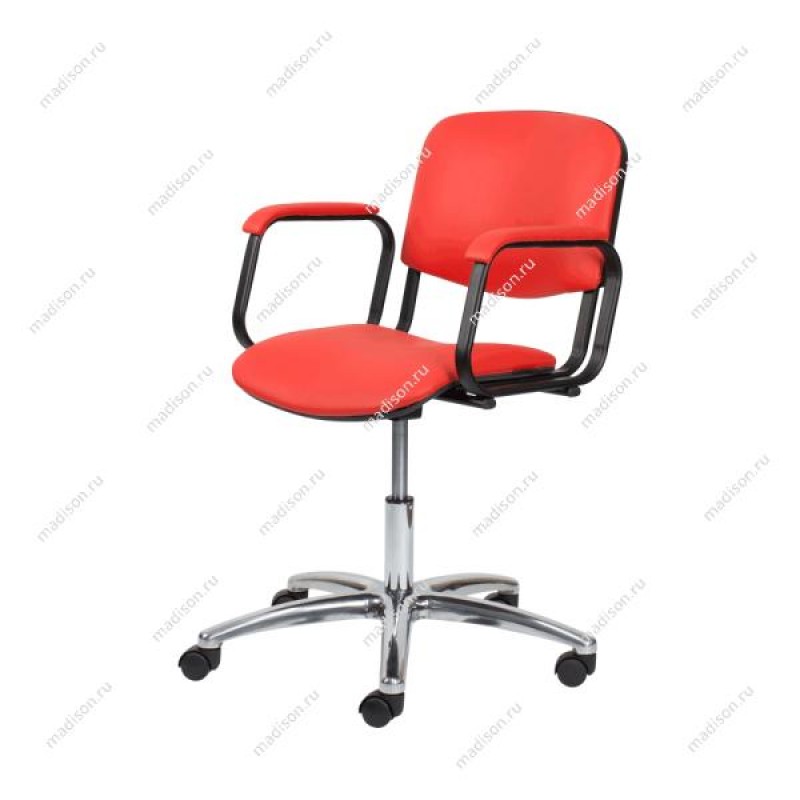 Кресло для парикмахерских Контакт (пневматика, хром)