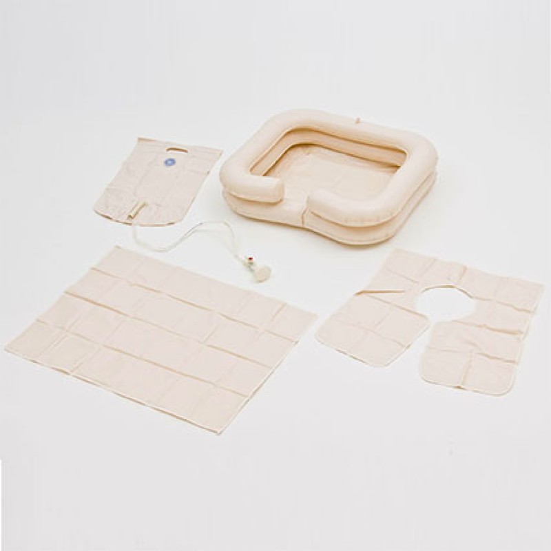 Комплект для мытья головы Armed ванна надувная, емкость для воды, защитный фартук