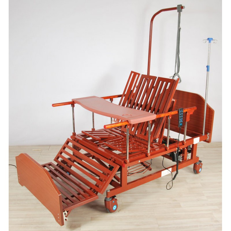 DB-11А (МЕ-5228Н-01) Med-Mos с боковым переворачиванием, туалетным устройством и функцией «кардиокресло»